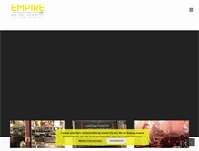Tablet Screenshot of empire-entertainment.de